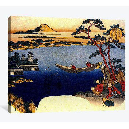 Katsushika Hokusai, Lake Suwa in Shinano Province - Canvas printCanvas art arrives ready to hang, with hanging accessories included and no additional framing required. Every canvas print is hand-crafted, made on-demand at our workshop and expertly stretch