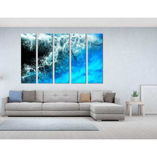 Storm In The Ocean Abstract №04304 Ready to Hang Canvas PrintCanvas art arrives ready to hang, with hanging accessories included and no additional framing required. Every canvas print is hand-crafted, made on-demand at our workshop and expertly stretched