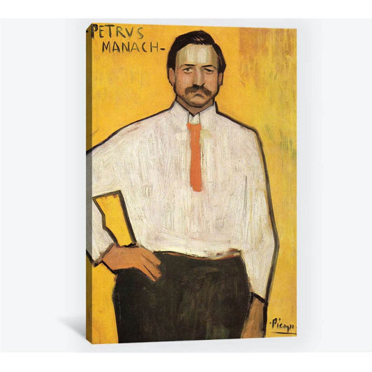 Pablo Picasso, Pedro Manach - Canvas printCanvas art arrives ready to hang, with hanging accessories included and no additional framing required. Every canvas print is hand-crafted, made on-demand at our workshop and expertly stretched around 100% North A