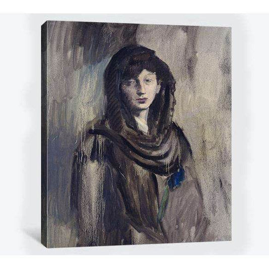 Pablo Picasso, Fernande con una mantiglia nera - Ready to Hang Canvas PrintCanvas art arrives ready to hang, with hanging accessories included and no additional framing required. Every canvas print is hand-crafted, made on-demand at our workshop and exper