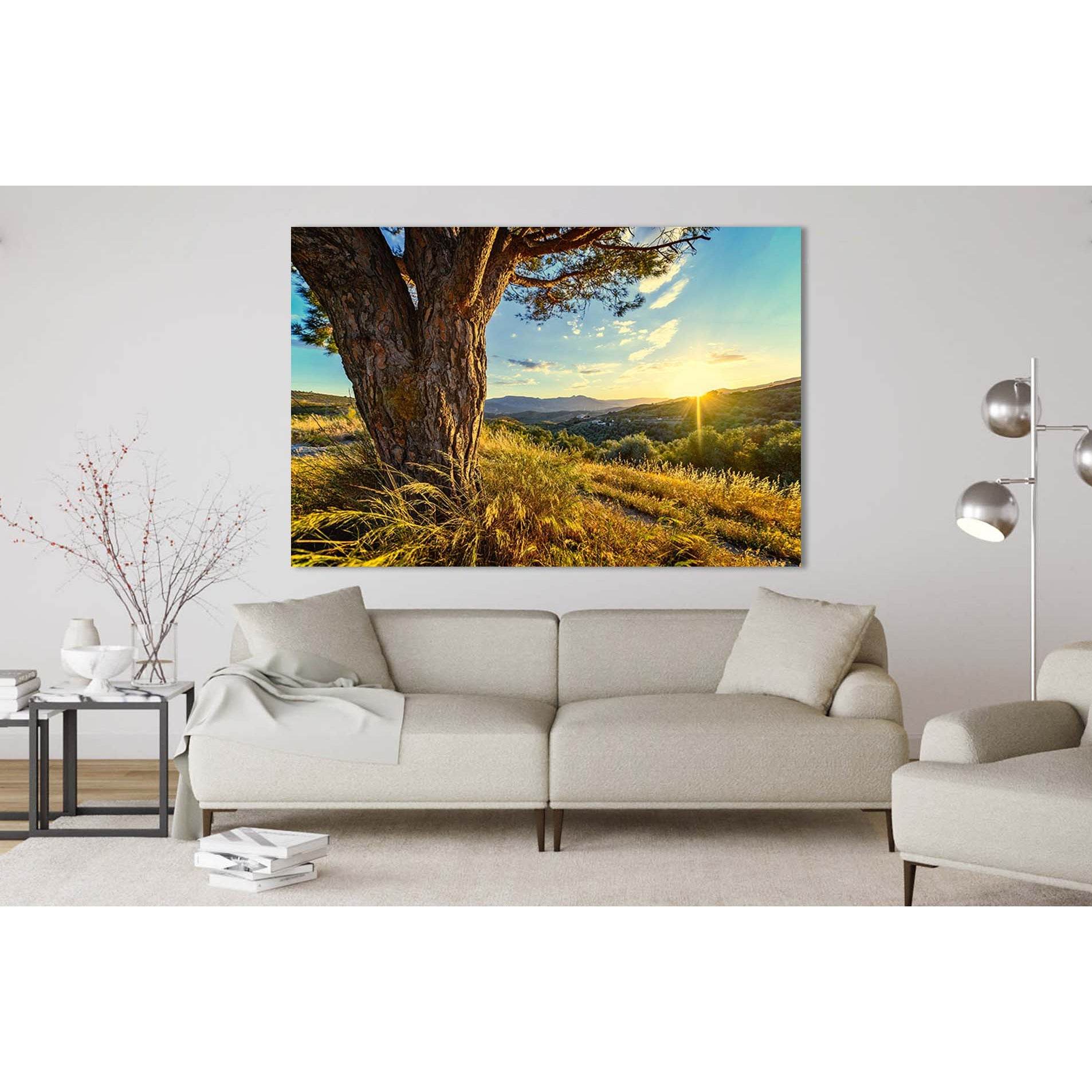 Sunrise view from the hill №D1812 Ready to Hang Canvas PrintCanvas art arrives ready to hang, with hanging accessories included and no additional framing required. Every canvas print is hand-crafted, made on-demand at our workshop and expertly stretched a