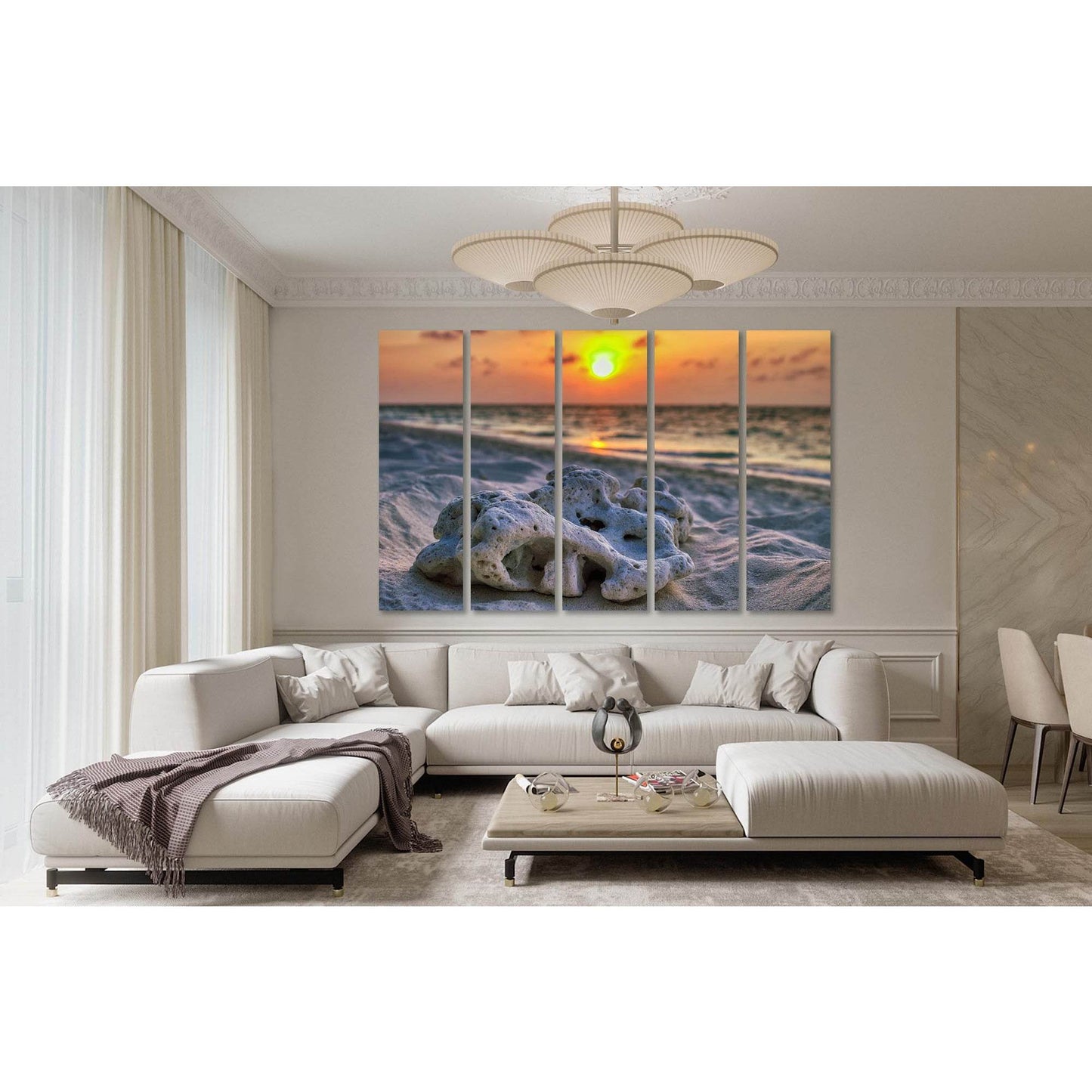 Coral at dawn background №D1760 Ready to Hang Canvas PrintCanvas art arrives ready to hang, with hanging accessories included and no additional framing required. Every canvas print is hand-crafted, made on-demand at our workshop and expertly stretched aro