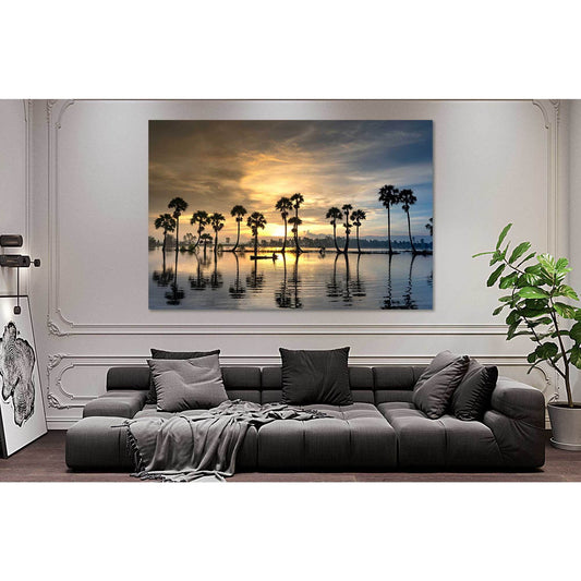 Dawn over the river №D2033 Ready to Hang Canvas PrintCanvas art arrives ready to hang, with hanging accessories included and no additional framing required. Every canvas print is hand-crafted, made on-demand at our workshop and expertly stretched around 1