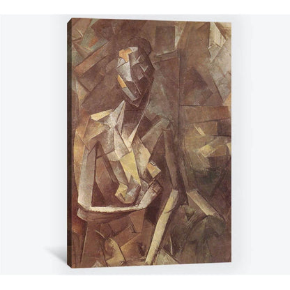Pablo Picasso, Seated nude - Ready to Hang Canvas PrintCanvas art arrives ready to hang, with hanging accessories included and no additional framing required. Every canvas print is hand-crafted, made on-demand at our workshop and expertly stretched around