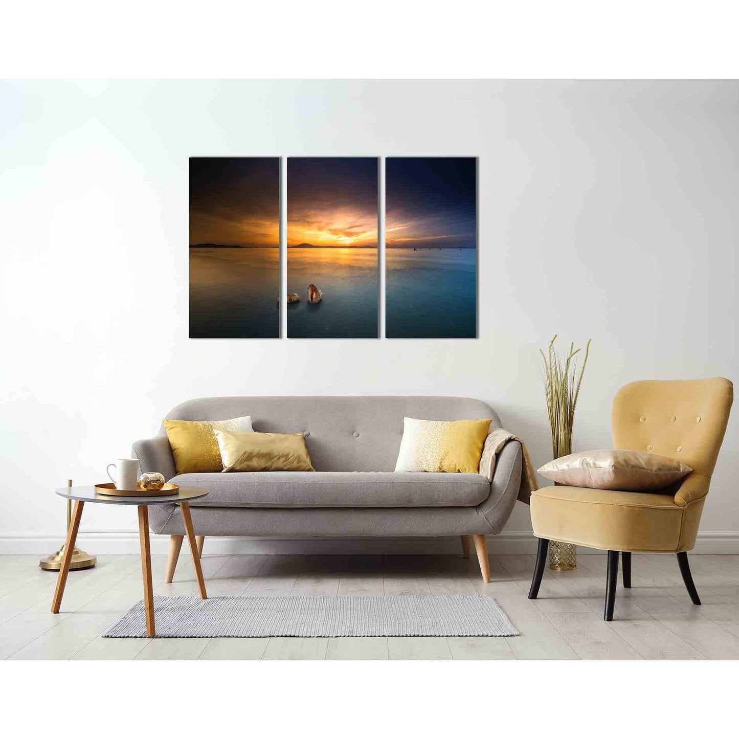 Sunlight on the horizon №D2030 Ready to Hang Canvas PrintCanvas art arrives ready to hang, with hanging accessories included and no additional framing required. Every canvas print is hand-crafted, made on-demand at our workshop and expertly stretched arou