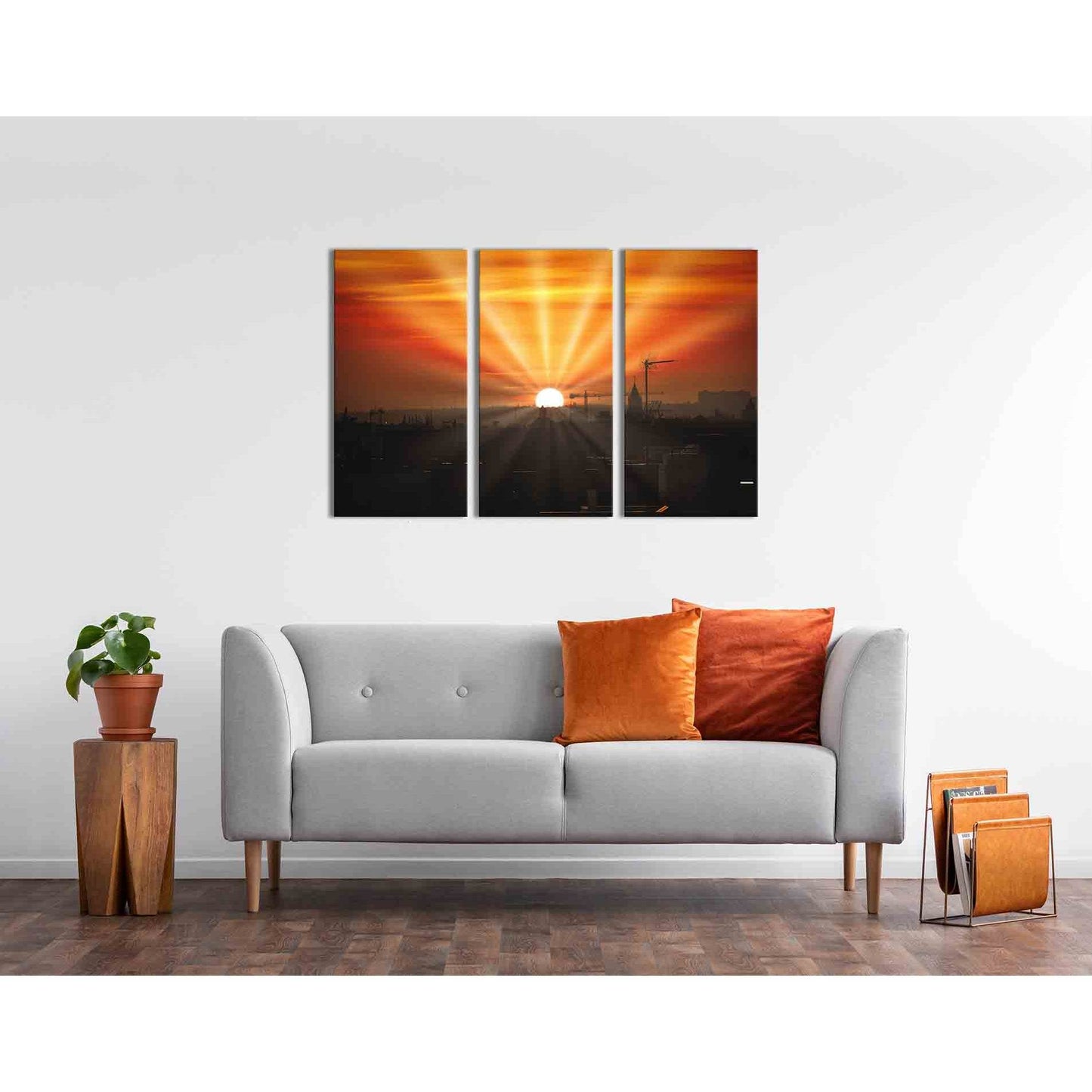 Sun rays №D1230 Ready to Hang Canvas PrintCanvas art arrives ready to hang, with hanging accessories included and no additional framing required. Every canvas print is hand-crafted, made on-demand at our workshop and expertly stretched around 100% North A