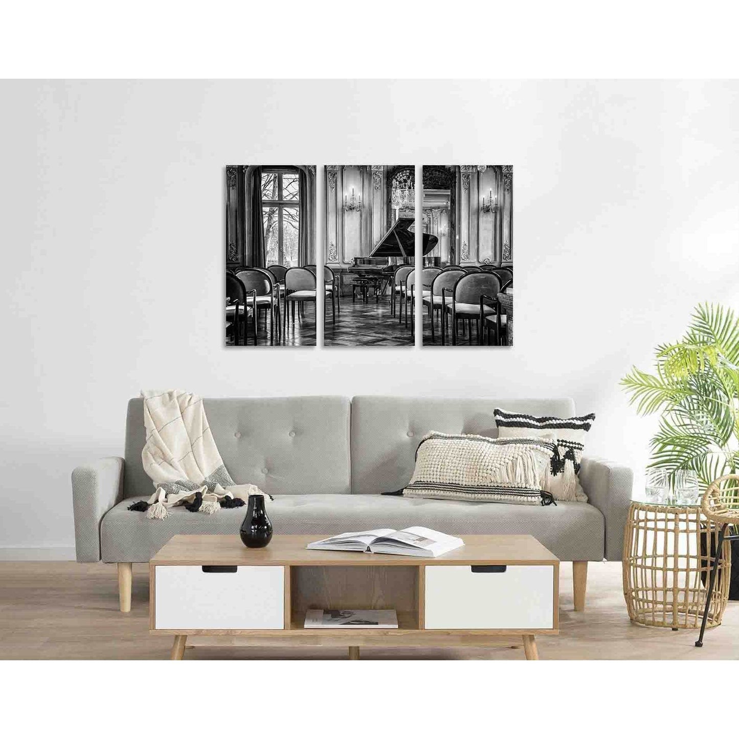 Pianistic hall №D2839 Ready to Hang Canvas PrintCanvas art arrives ready to hang, with hanging accessories included and no additional framing required. Every canvas print is hand-crafted, made on-demand at our workshop and expertly stretched around 100% N