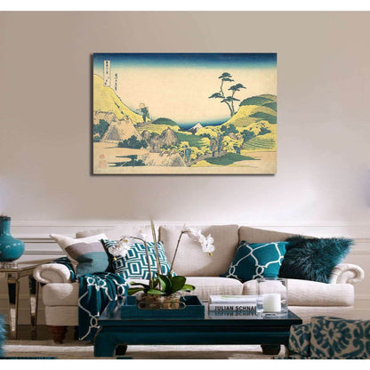 Katsushika Hokusai, Lower Meguro - Canvas printCanvas art arrives ready to hang, with hanging accessories included and no additional framing required. Every canvas print is hand-crafted, made on-demand at our workshop and expertly stretched around 100% No