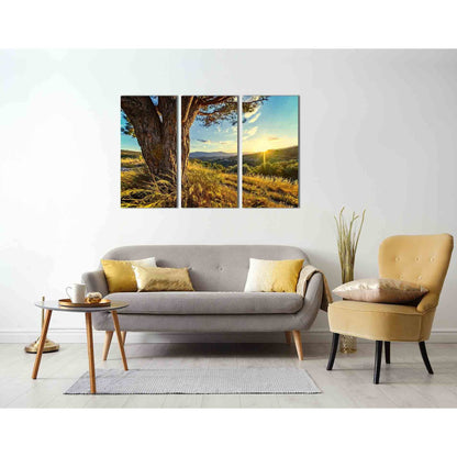 Sunrise view from the hill №D1812 Ready to Hang Canvas PrintCanvas art arrives ready to hang, with hanging accessories included and no additional framing required. Every canvas print is hand-crafted, made on-demand at our workshop and expertly stretched a