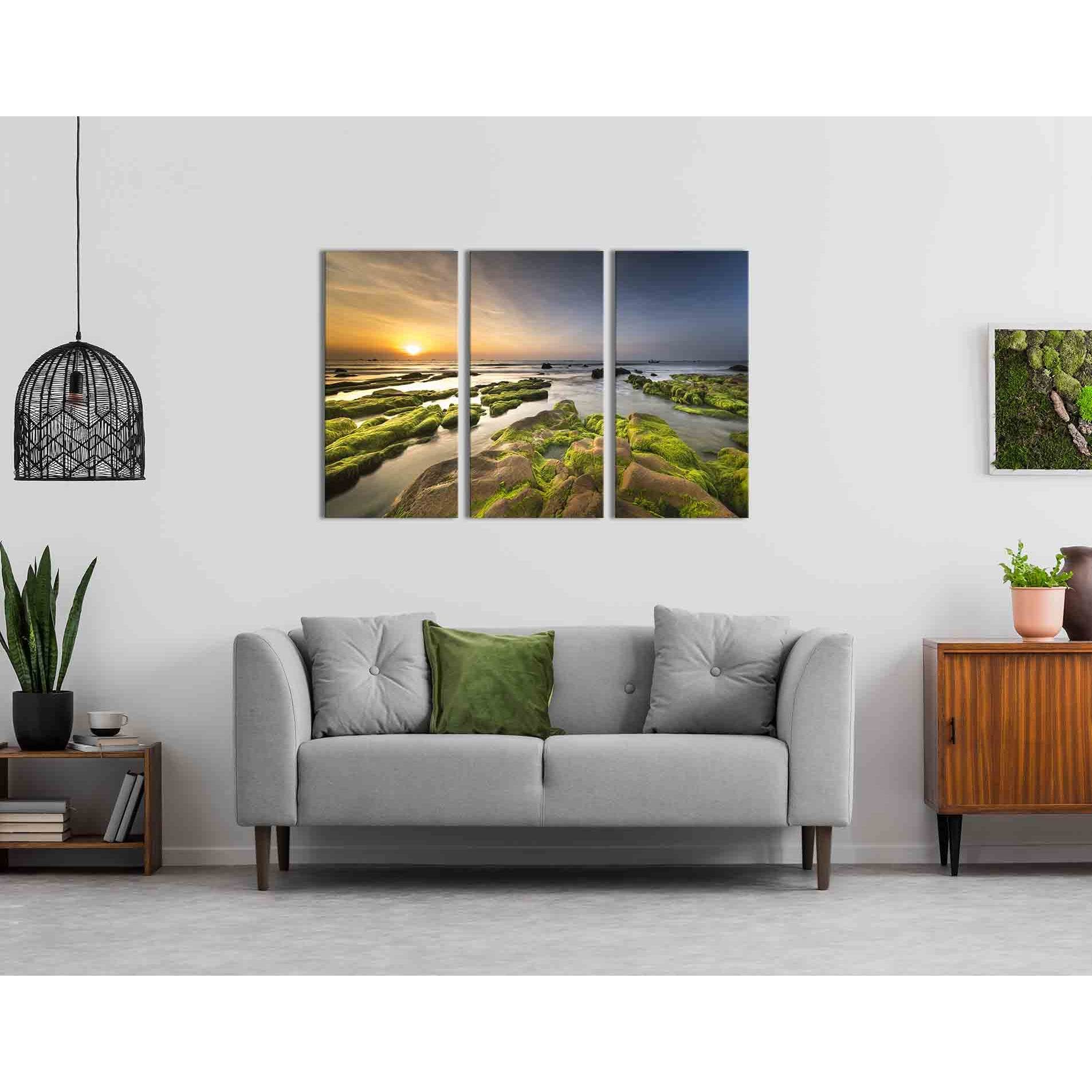 Coast at sunrise №D1222 Ready to Hang Canvas PrintCanvas art arrives ready to hang, with hanging accessories included and no additional framing required. Every canvas print is hand-crafted, made on-demand at our workshop and expertly stretched around 100%