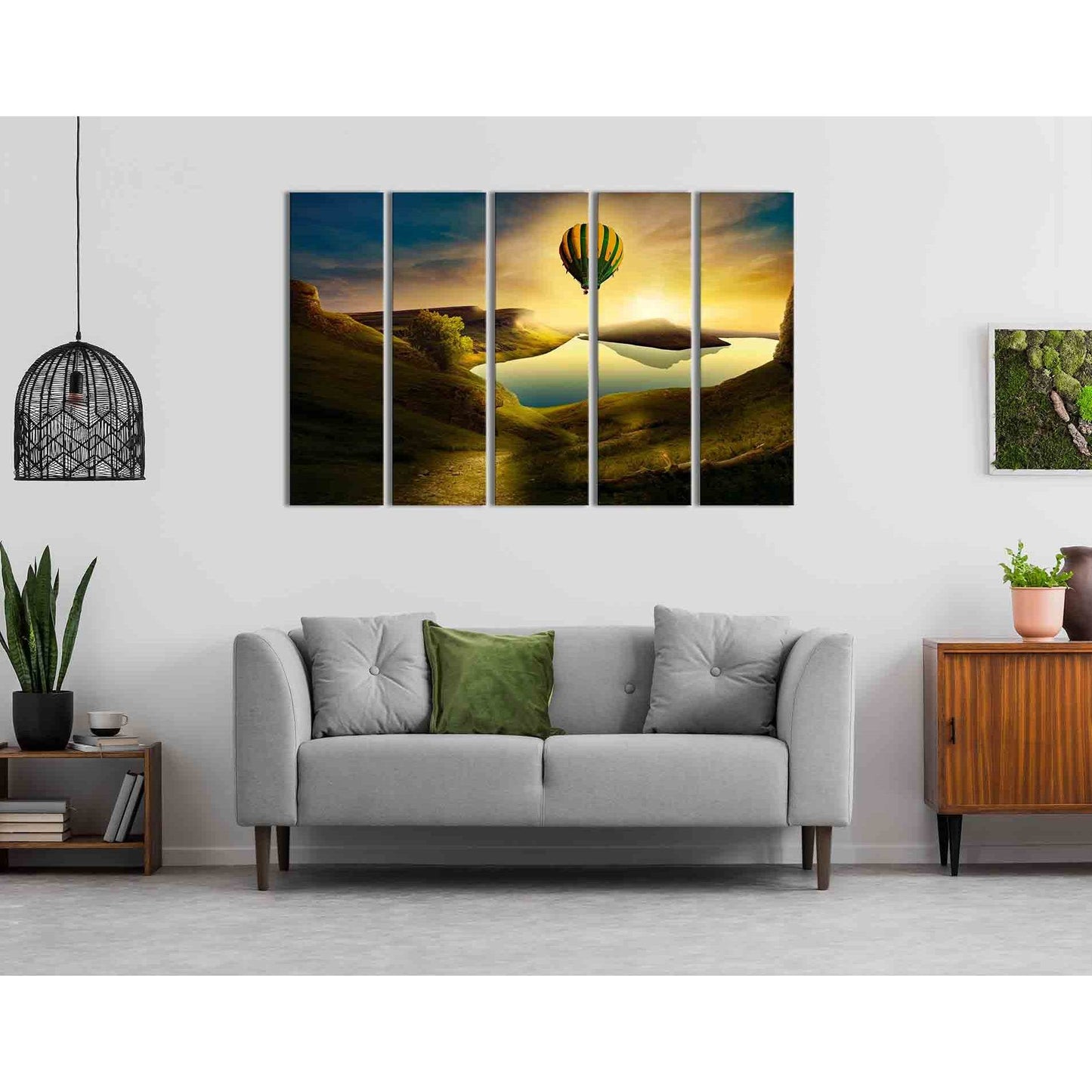 Hot air ballon №D1226 Ready to Hang Canvas PrintCanvas art arrives ready to hang, with hanging accessories included and no additional framing required. Every canvas print is hand-crafted, made on-demand at our workshop and expertly stretched around 100% N