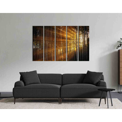 Forest in the sunbeams №D1863 Ready to Hang Canvas PrintCanvas art arrives ready to hang, with hanging accessories included and no additional framing required. Every canvas print is hand-crafted, made on-demand at our workshop and expertly stretched aroun