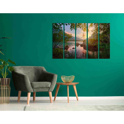 Colorful sunset №D1221 Ready to Hang Canvas PrintCanvas art arrives ready to hang, with hanging accessories included and no additional framing required. Every canvas print is hand-crafted, made on-demand at our workshop and expertly stretched around 100%