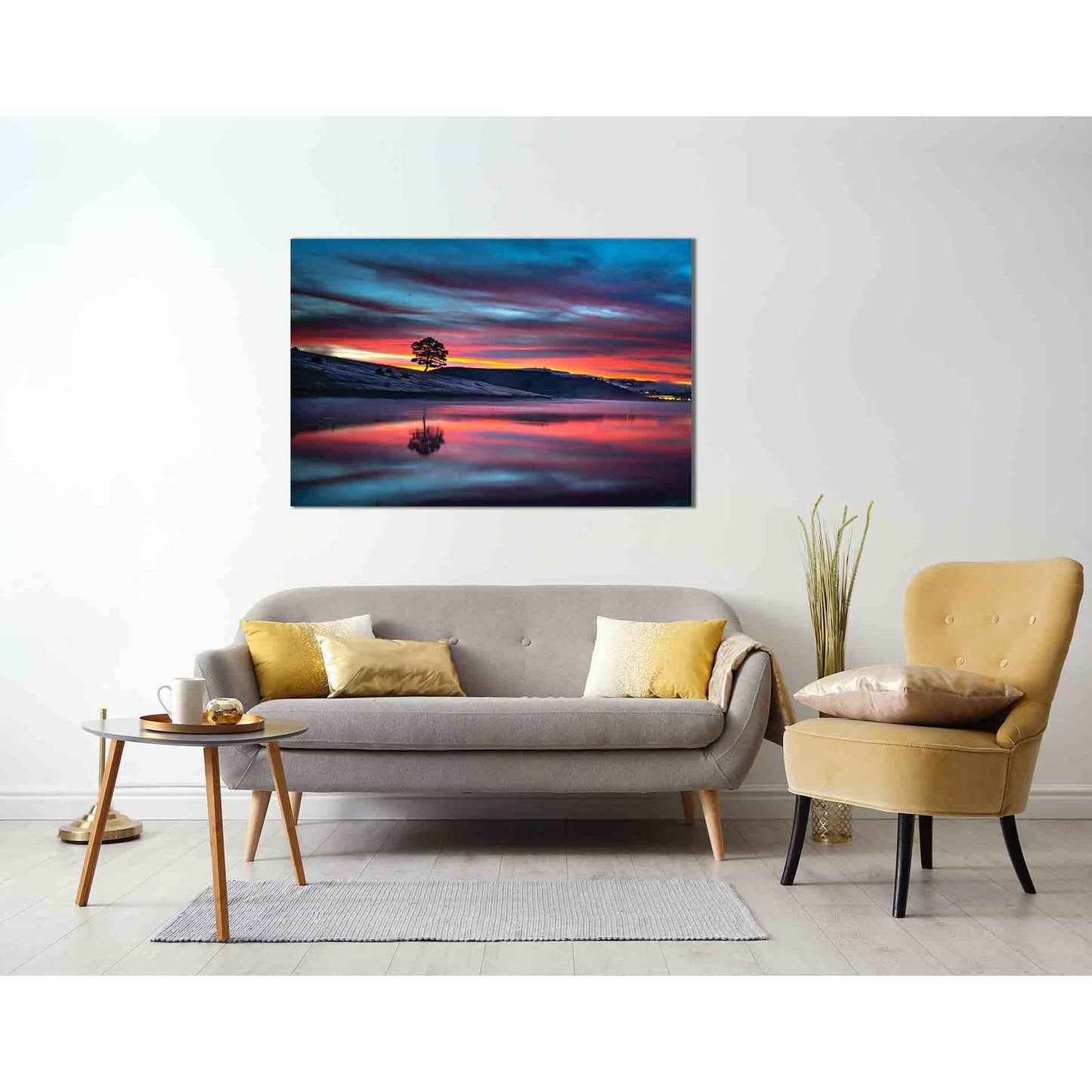 Bright sunset №D2024 Ready to Hang Canvas PrintCanvas art arrives ready to hang, with hanging accessories included and no additional framing required. Every canvas print is hand-crafted, made on-demand at our workshop and expertly stretched around 100% No