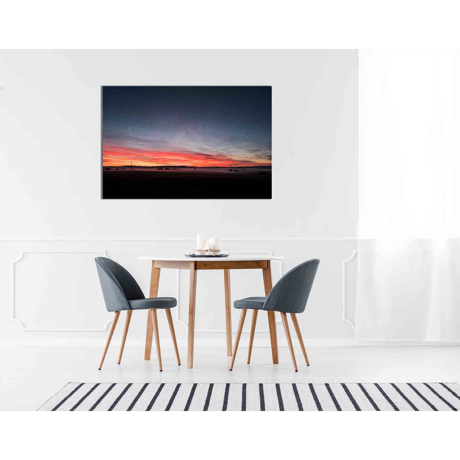 Red sky at dawn №D1815 Ready to Hang Canvas PrintCanvas art arrives ready to hang, with hanging accessories included and no additional framing required. Every canvas print is hand-crafted, made on-demand at our workshop and expertly stretched around 100%