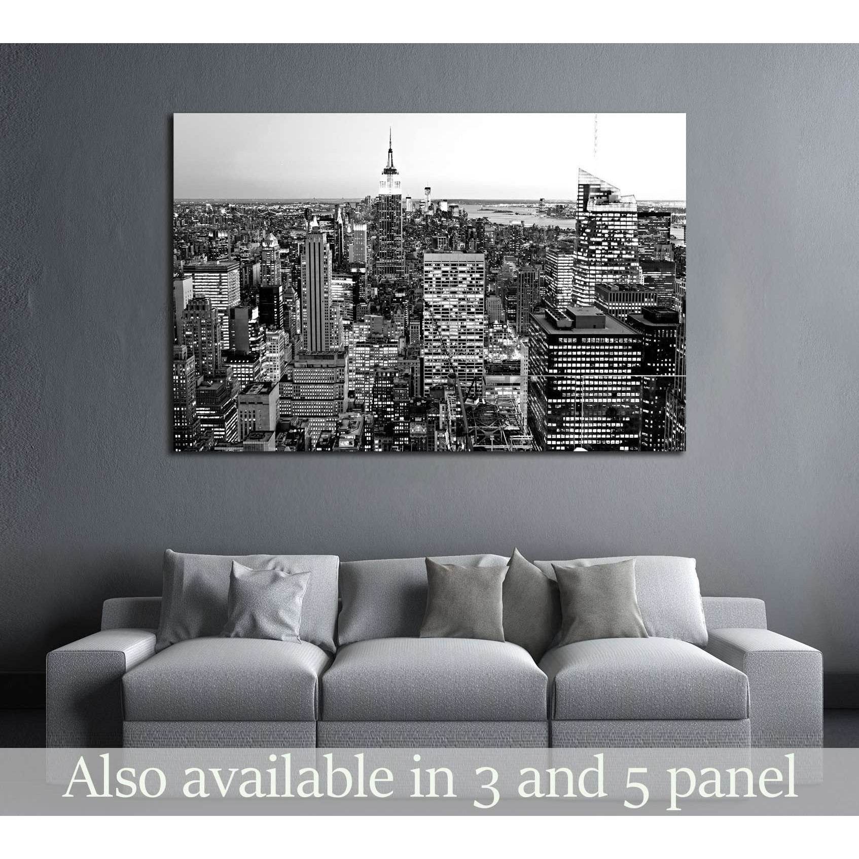 Aerial view of Manhattan, New York City. USA. №2620 Ready to Hang Canvas PrintCanvas art arrives ready to hang, with hanging accessories included and no additional framing required. Every canvas print is hand-crafted, made on-demand at our workshop and ex