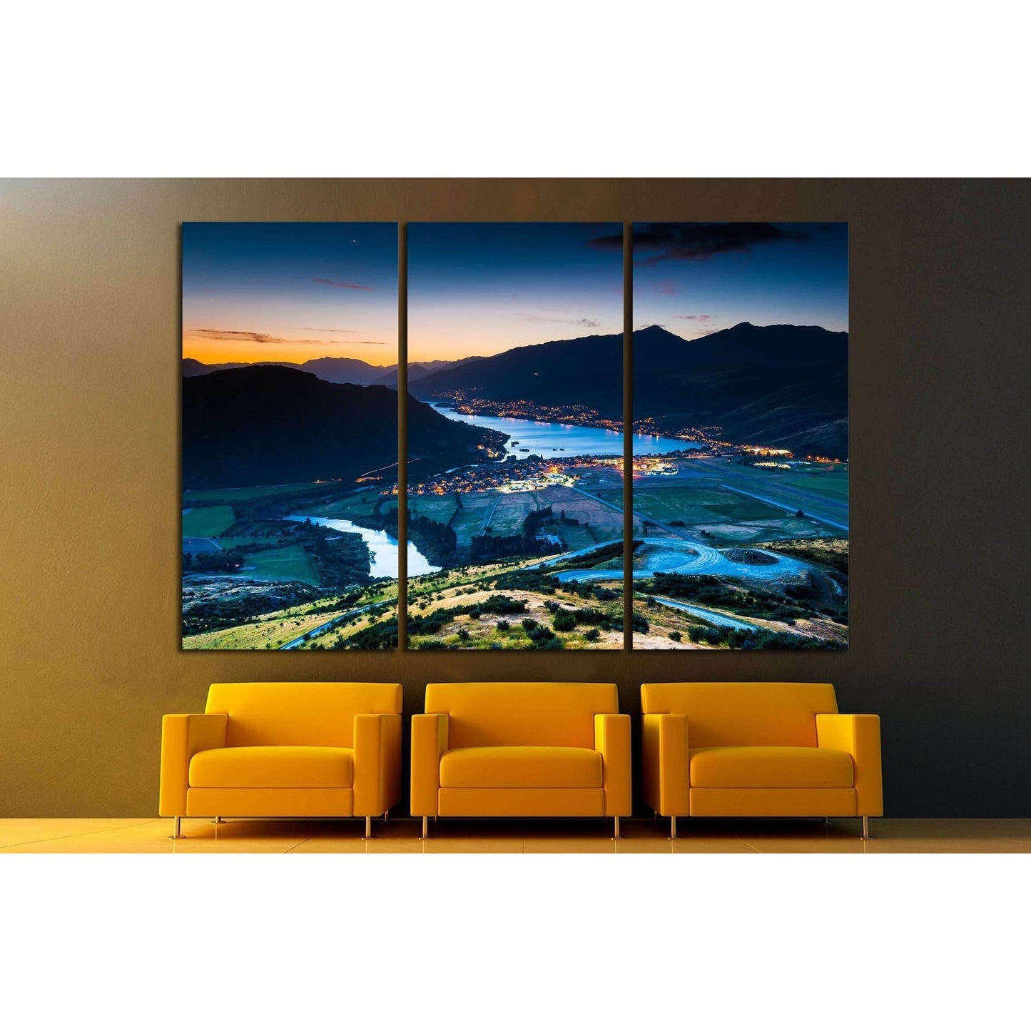 Aerial view of Queenstown, New Zealand №2504 Ready to Hang Canvas PrintCanvas art arrives ready to hang, with hanging accessories included and no additional framing required. Every canvas print is hand-crafted, made on-demand at our workshop and expertly