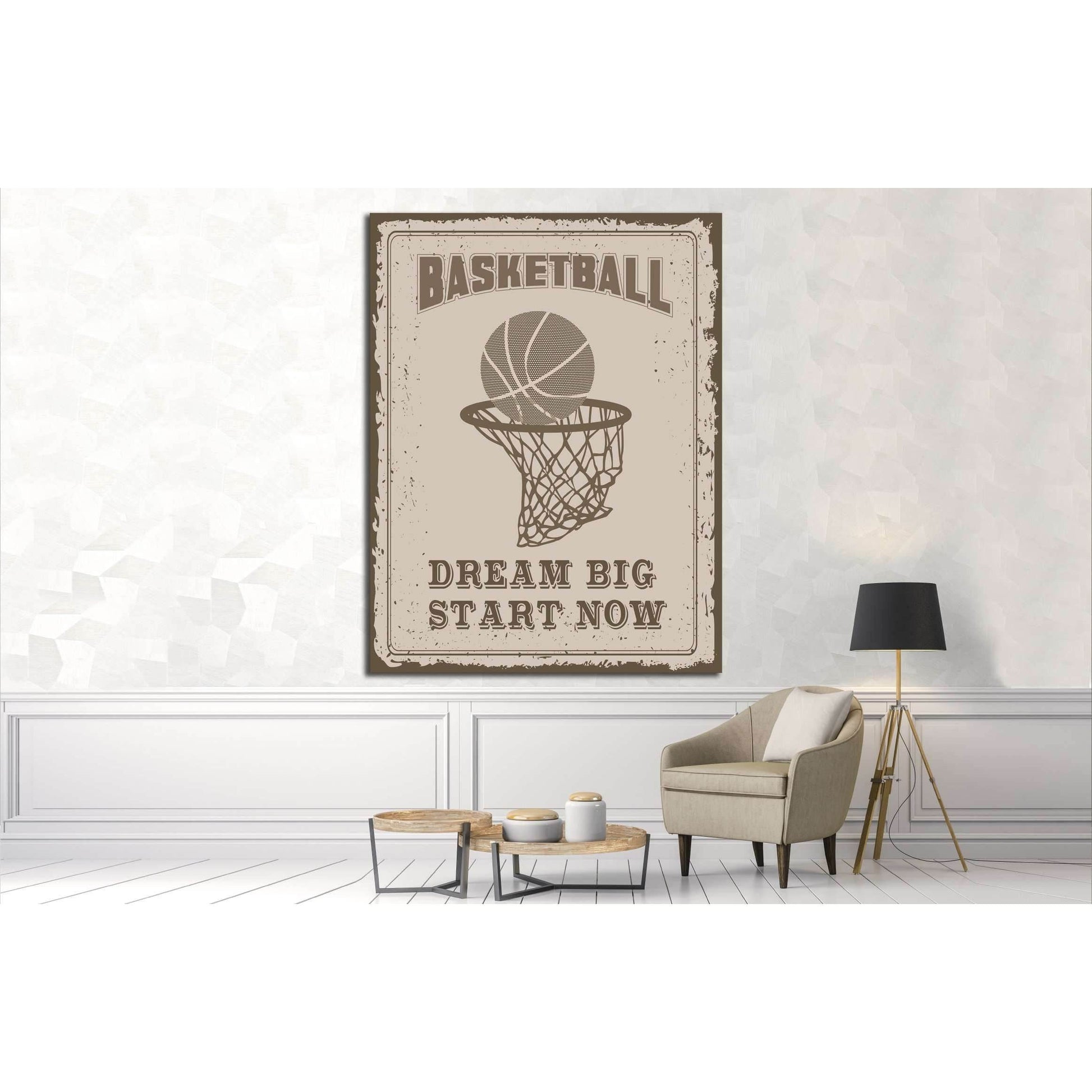 Art canvas in vintage style №4502 Ready to Hang Canvas PrintCanvas art arrives ready to hang, with hanging accessories included and no additional framing required. Every canvas print is hand-crafted, made on-demand at our workshop and expertly stretched a