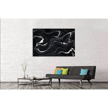 Black Marble ink texture acrylic painted waves texture background №2577 Ready to Hang Canvas PrintCanvas art arrives ready to hang, with hanging accessories included and no additional framing required. Every canvas print is hand-crafted, made on-demand at