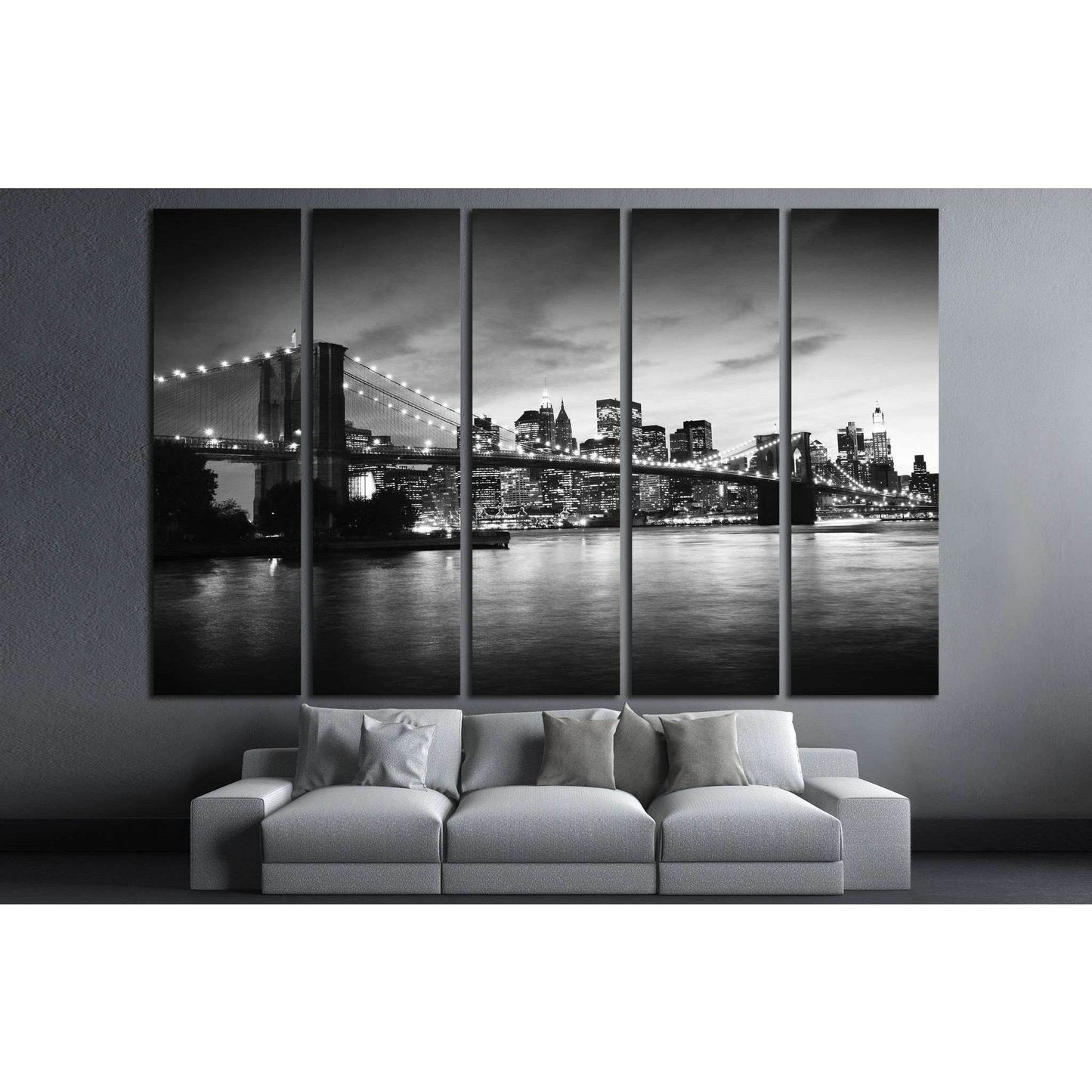 Black and White Brooklyn Bridge Wall ArtDecorate your walls with a stunning Black and White Brooklyn Bridge Canvas Art Print from the world's largest art gallery. Choose from thousands of Brooklyn Bridge artworks with various sizing options. Choose your p