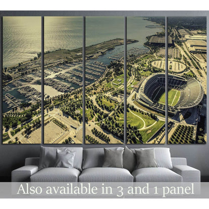 Chicago Soldiers Filed Stadium and harbor №2042 Ready to Hang Canvas PrintCanvas art arrives ready to hang, with hanging accessories included and no additional framing required. Every canvas print is hand-crafted, made on-demand at our workshop and expert