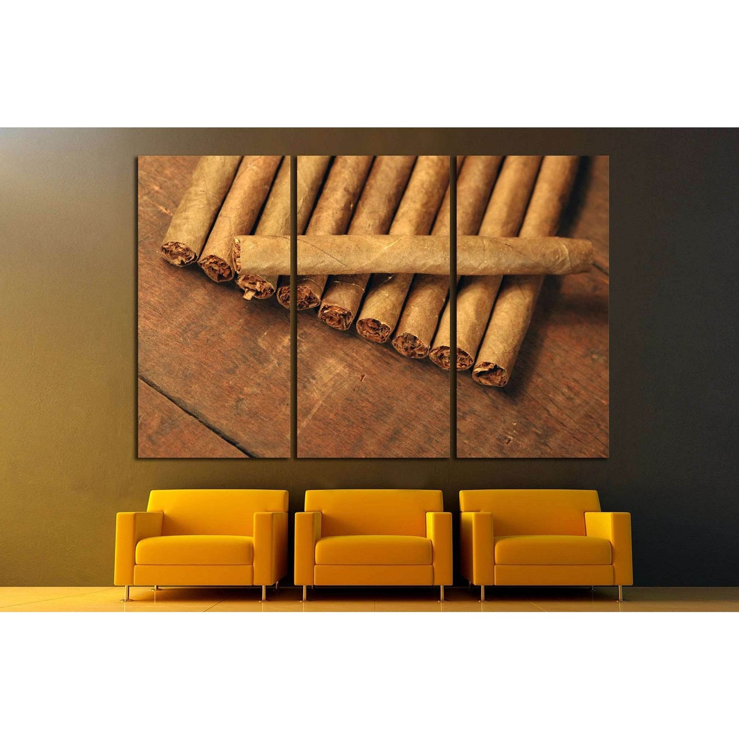 Cigar №519 Ready to Hang Canvas PrintCanvas art arrives ready to hang, with hanging accessories included and no additional framing required. Every canvas print is hand-crafted, made on-demand at our workshop and expertly stretched around 100% North Americ