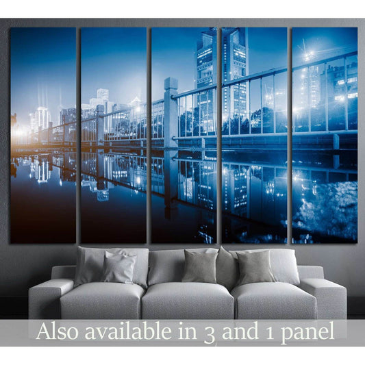 City skyline №1064 Ready to Hang Canvas PrintCanvas art arrives ready to hang, with hanging accessories included and no additional framing required. Every canvas print is hand-crafted, made on-demand at our workshop and expertly stretched around 100% Nort