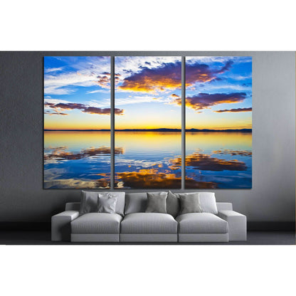 clouds reflected in lake water №3132 Ready to Hang Canvas PrintCanvas art arrives ready to hang, with hanging accessories included and no additional framing required. Every canvas print is hand-crafted, made on-demand at our workshop and expertly stretche