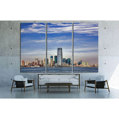 Colgate Center Rising from the Hudson Riverfront in Jersey City №1710 Ready to Hang Canvas PrintCanvas art arrives ready to hang, with hanging accessories included and no additional framing required. Every canvas print is hand-crafted, made on-demand at o