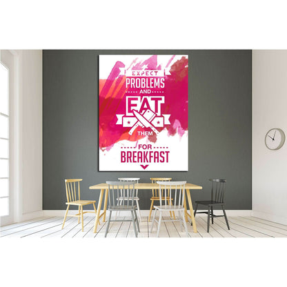 Copy of Vintage canvas with motivation quote on red pink abstract watercolor background №4558 Ready to Hang Canvas PrintCanvas art arrives ready to hang, with hanging accessories included and no additional framing required. Every canvas print is hand-craf