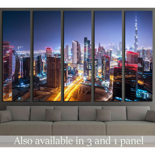 Dubai cityscape №559 Ready to Hang Canvas PrintCanvas art arrives ready to hang, with hanging accessories included and no additional framing required. Every canvas print is hand-crafted, made on-demand at our workshop and expertly stretched around 100% No