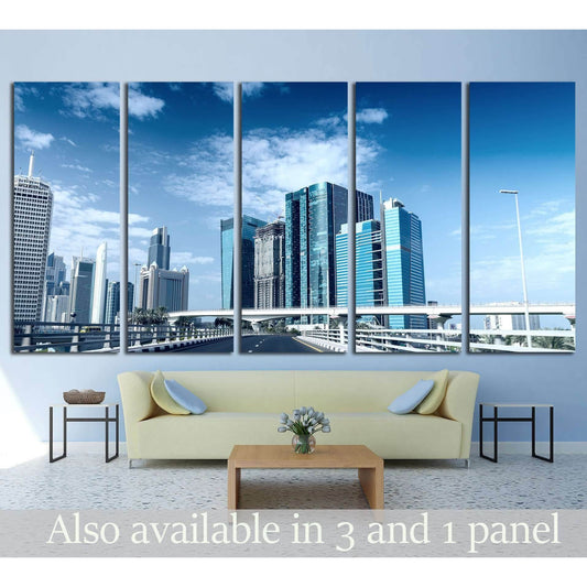 Dubai Downtown №1249 Ready to Hang Canvas PrintCanvas art arrives ready to hang, with hanging accessories included and no additional framing required. Every canvas print is hand-crafted, made on-demand at our workshop and expertly stretched around 100% No