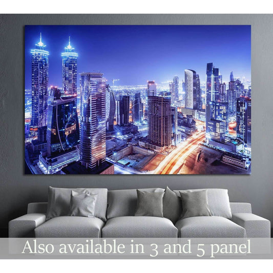 Dubai downtown, UAE №1132 Ready to Hang Canvas PrintCanvas art arrives ready to hang, with hanging accessories included and no additional framing required. Every canvas print is hand-crafted, made on-demand at our workshop and expertly stretched around 10