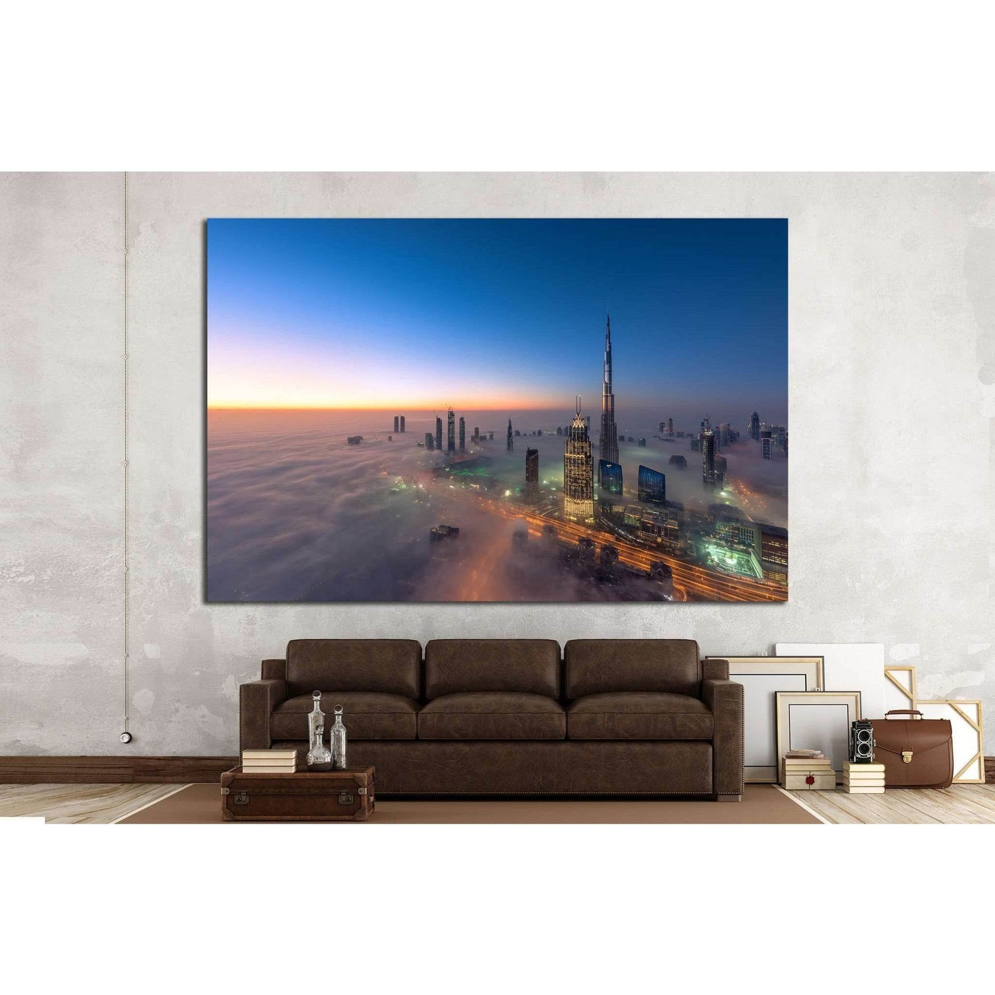 Dubai №1267 Ready to Hang Canvas PrintCanvas art arrives ready to hang, with hanging accessories included and no additional framing required. Every canvas print is hand-crafted, made on-demand at our workshop and expertly stretched around 100% North Ameri