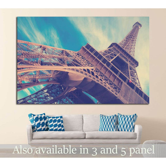 Eiffel Tower in Paris, France №1176 Ready to Hang Canvas PrintCanvas art arrives ready to hang, with hanging accessories included and no additional framing required. Every canvas print is hand-crafted, made on-demand at our workshop and expertly stretched