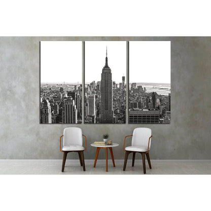 Empire State Building.NEW YORK CITY №2613 Ready to Hang Canvas PrintCanvas art arrives ready to hang, with hanging accessories included and no additional framing required. Every canvas print is hand-crafted, made on-demand at our workshop and expertly str