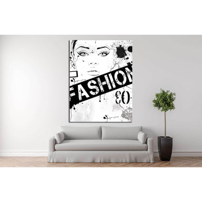 fashion №4533 Ready to Hang Canvas PrintCanvas art arrives ready to hang, with hanging accessories included and no additional framing required. Every canvas print is hand-crafted, made on-demand at our workshop and expertly stretched around 100% North Ame