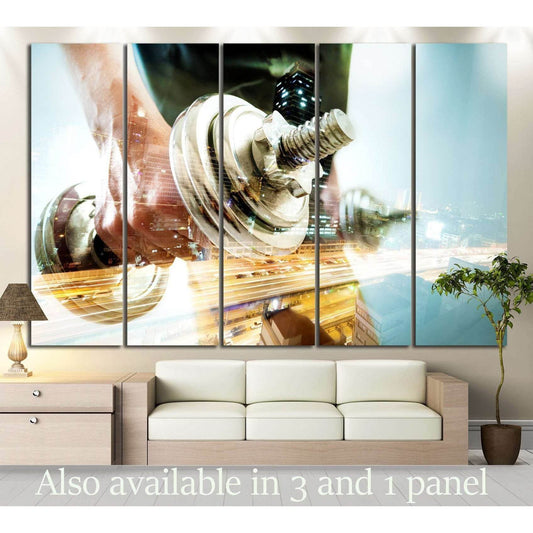 Fitness Wall Art №198 Ready to Hang Canvas PrintCanvas art arrives ready to hang, with hanging accessories included and no additional framing required. Every canvas print is hand-crafted, made on-demand at our workshop and expertly stretched around 100% N