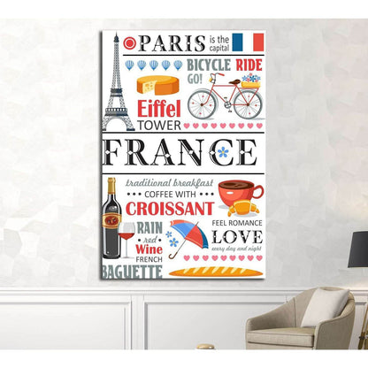 france №4578 Ready to Hang Canvas PrintCanvas art arrives ready to hang, with hanging accessories included and no additional framing required. Every canvas print is hand-crafted, made on-demand at our workshop and expertly stretched around 100% North Amer