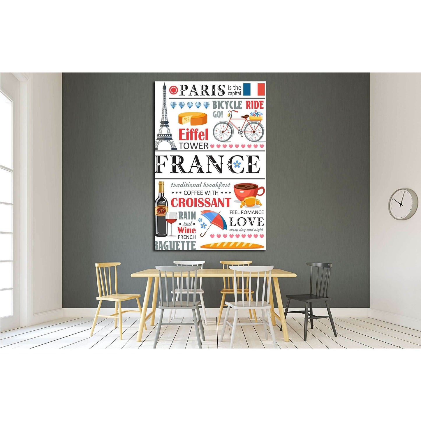 france №4578 Ready to Hang Canvas PrintCanvas art arrives ready to hang, with hanging accessories included and no additional framing required. Every canvas print is hand-crafted, made on-demand at our workshop and expertly stretched around 100% North Amer