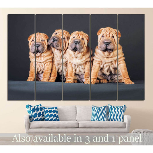 Funny Dogs №12 Ready to Hang Canvas PrintCanvas art arrives ready to hang, with hanging accessories included and no additional framing required. Every canvas print is hand-crafted, made on-demand at our workshop and expertly stretched around 100% North Am