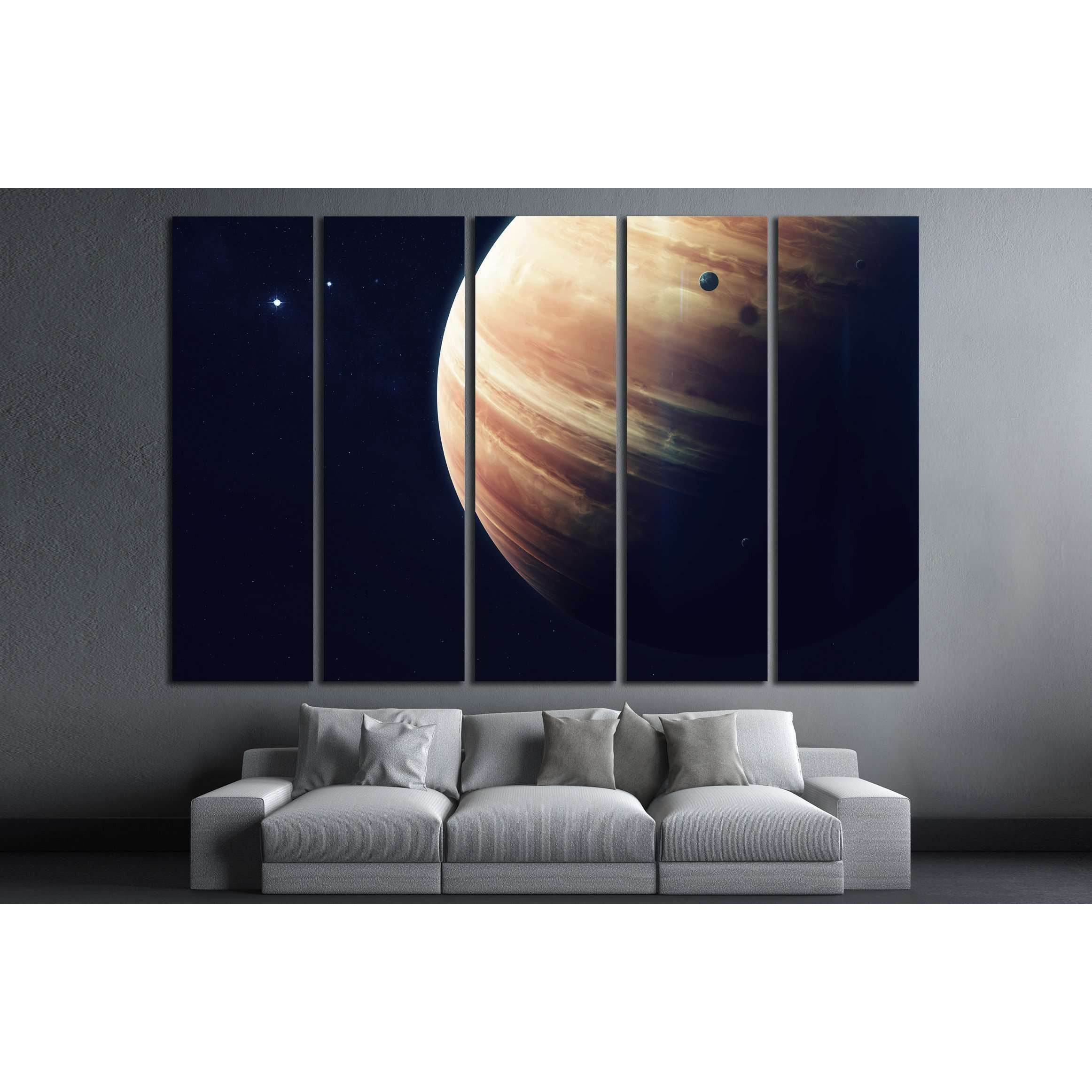 Wall Art Print, Deep Space Planet