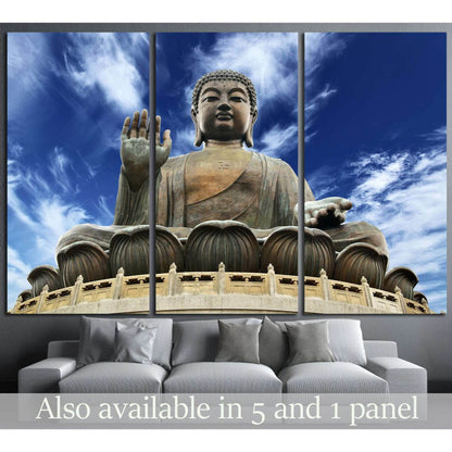 Giant Buddha №700 Ready to Hang Canvas PrintCanvas art arrives ready to hang, with hanging accessories included and no additional framing required. Every canvas print is hand-crafted, made on-demand at our workshop and expertly stretched around 100% North