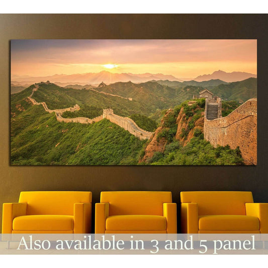 great Wall of China №874 Ready to Hang Canvas PrintCanvas art arrives ready to hang, with hanging accessories included and no additional framing required. Every canvas print is hand-crafted, made on-demand at our workshop and expertly stretched around 100