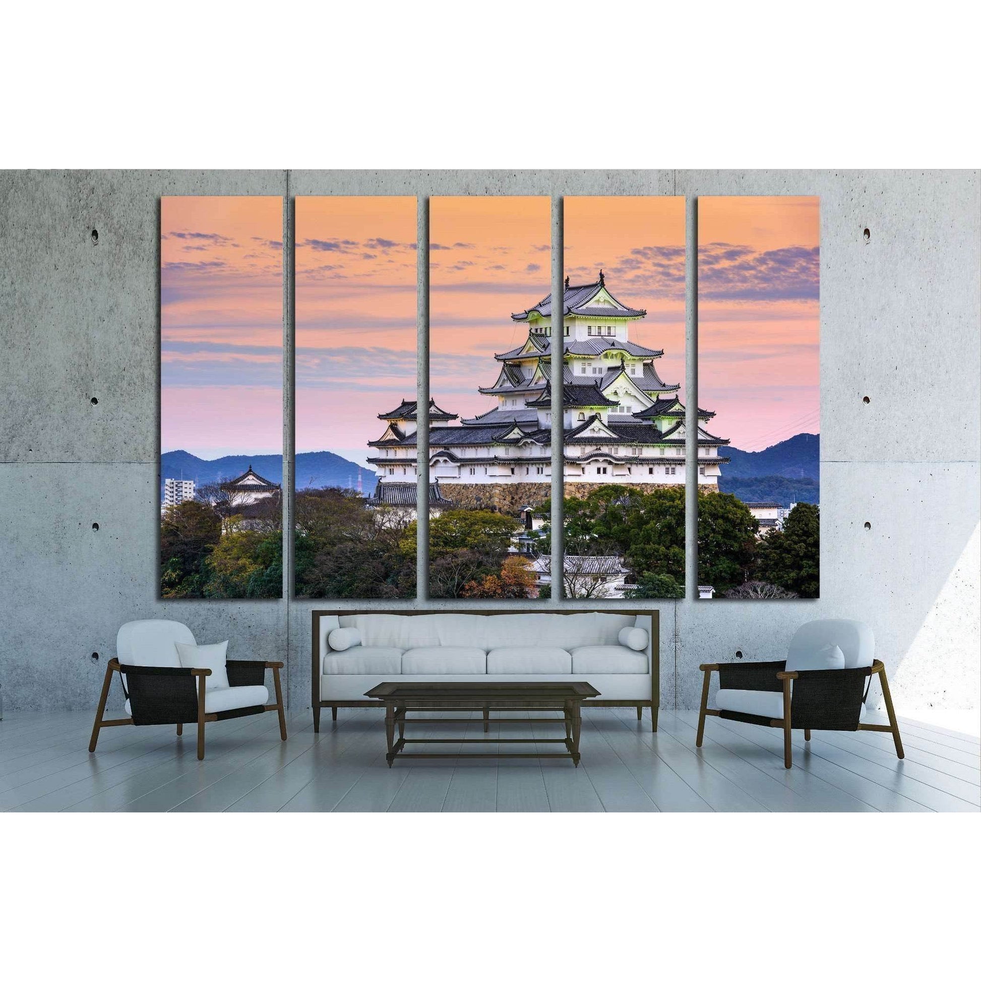 Himeji, Japan at the castle №2066 Ready to Hang Canvas PrintCanvas art arrives ready to hang, with hanging accessories included and no additional framing required. Every canvas print is hand-crafted, made on-demand at our workshop and expertly stretched a