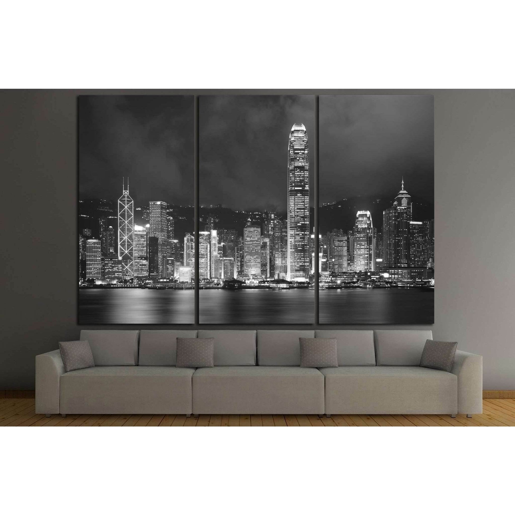 Hong Kong Harbor №835 Ready to Hang Canvas PrintCanvas art arrives ready to hang, with hanging accessories included and no additional framing required. Every canvas print is hand-crafted, made on-demand at our workshop and expertly stretched around 100% N