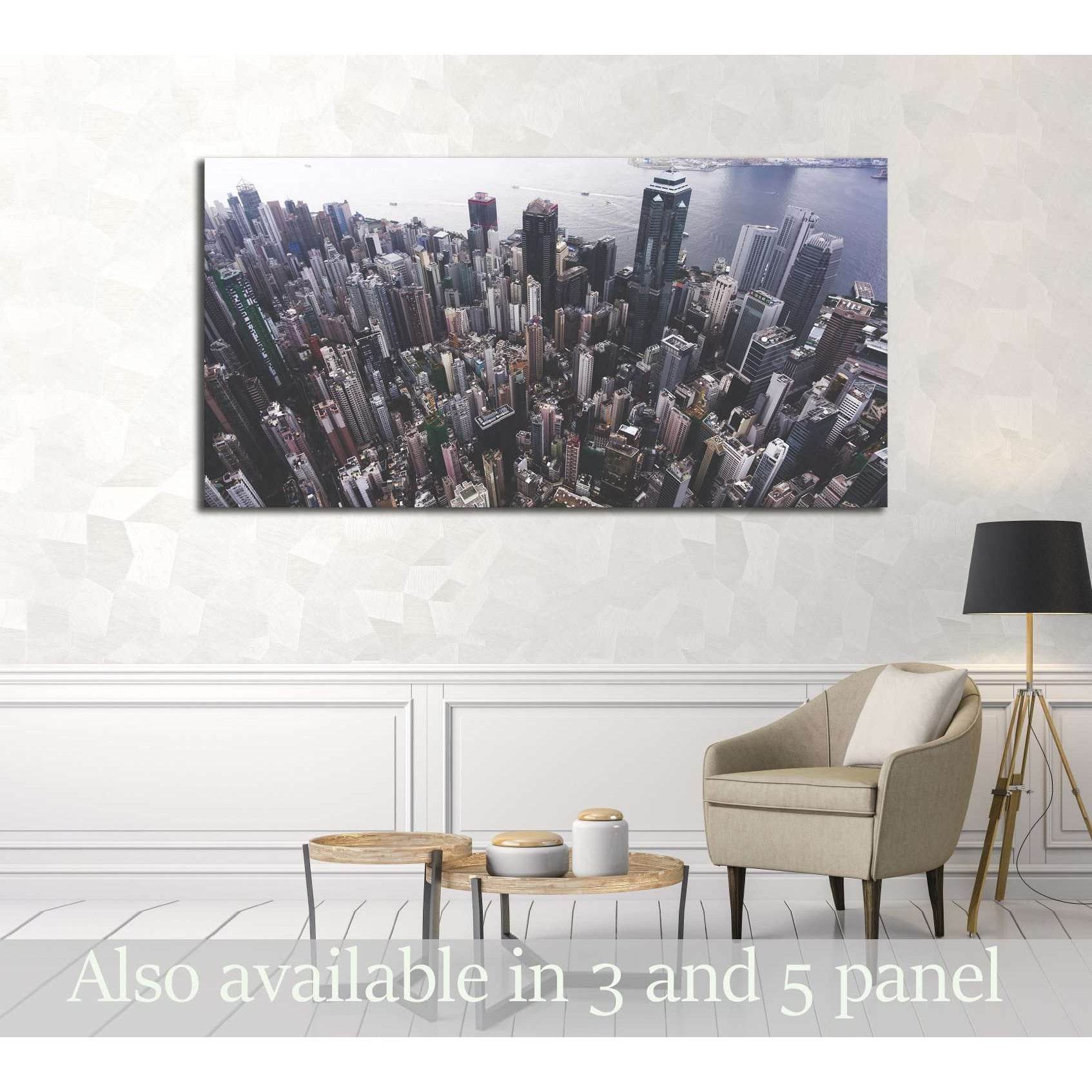 Hong Kong №2977 Ready to Hang Canvas PrintCanvas art arrives ready to hang, with hanging accessories included and no additional framing required. Every canvas print is hand-crafted, made on-demand at our workshop and expertly stretched around 100% North A