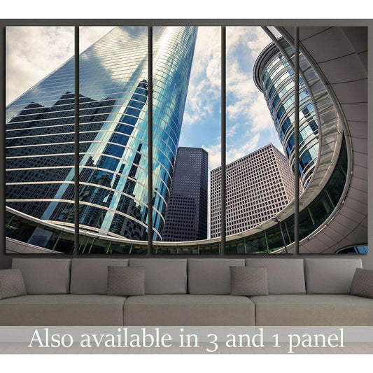 Houston, Texas skyscrapers №1000 Ready to Hang Canvas PrintCanvas art arrives ready to hang, with hanging accessories included and no additional framing required. Every canvas print is hand-crafted, made on-demand at our workshop and expertly stretched ar