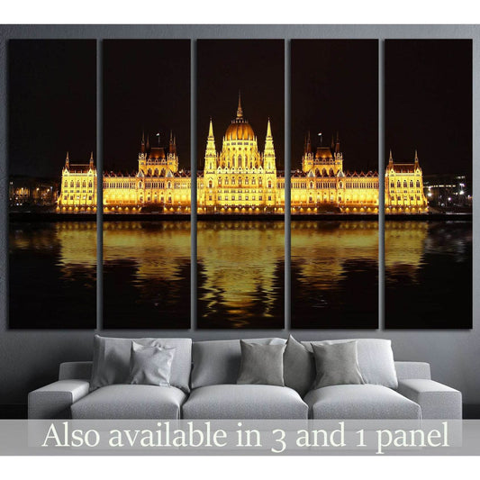 Hungarian Parliament Building №521 Ready to Hang Canvas PrintCanvas art arrives ready to hang, with hanging accessories included and no additional framing required. Every canvas print is hand-crafted, made on-demand at our workshop and expertly stretched