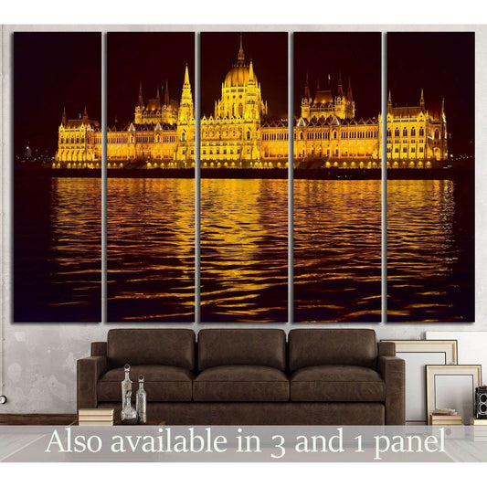 hungarian parliament building №724 Ready to Hang Canvas PrintCanvas art arrives ready to hang, with hanging accessories included and no additional framing required. Every canvas print is hand-crafted, made on-demand at our workshop and expertly stretched